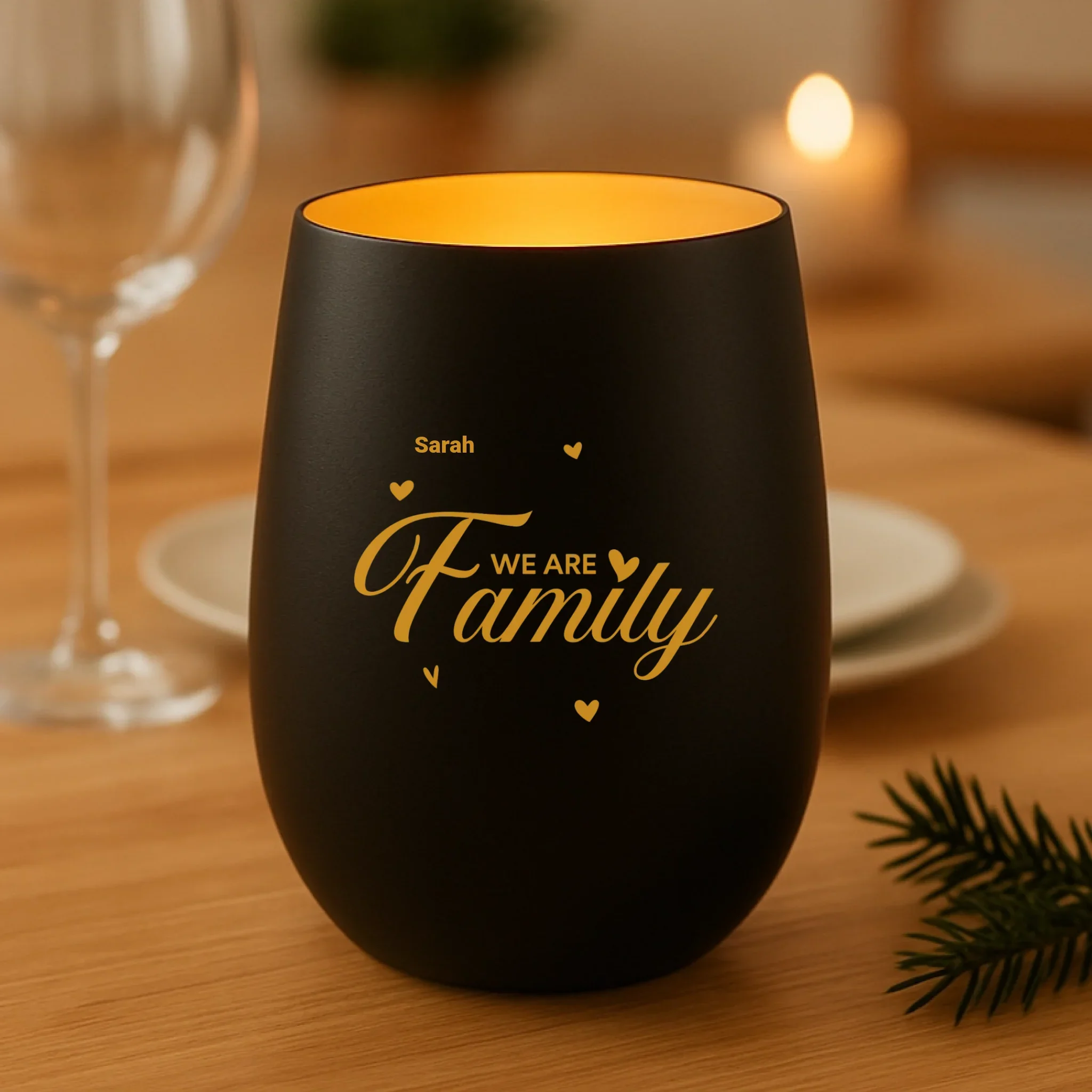 Lanterna familiare personalizzata