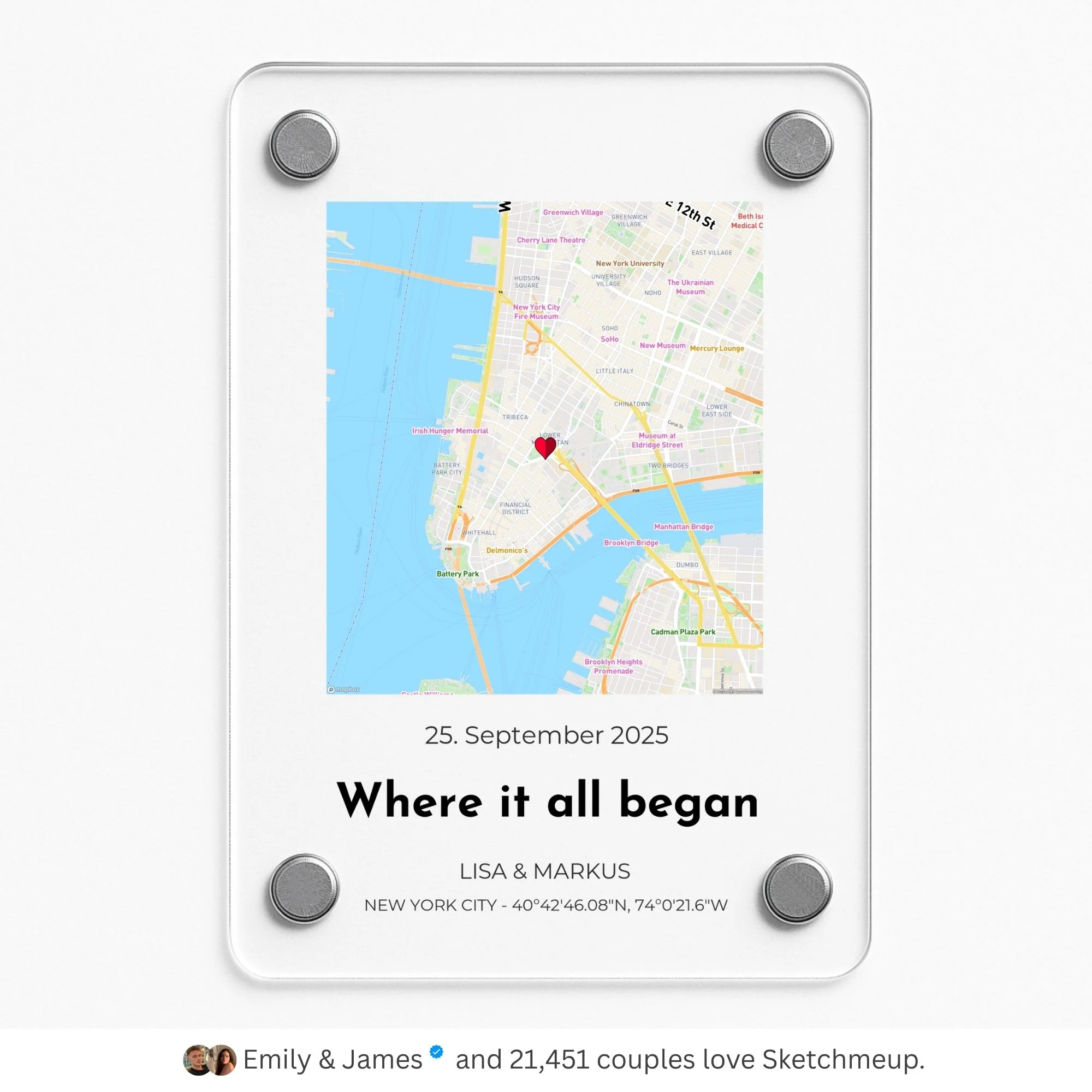 Where It All Began – Acrylic Magnet